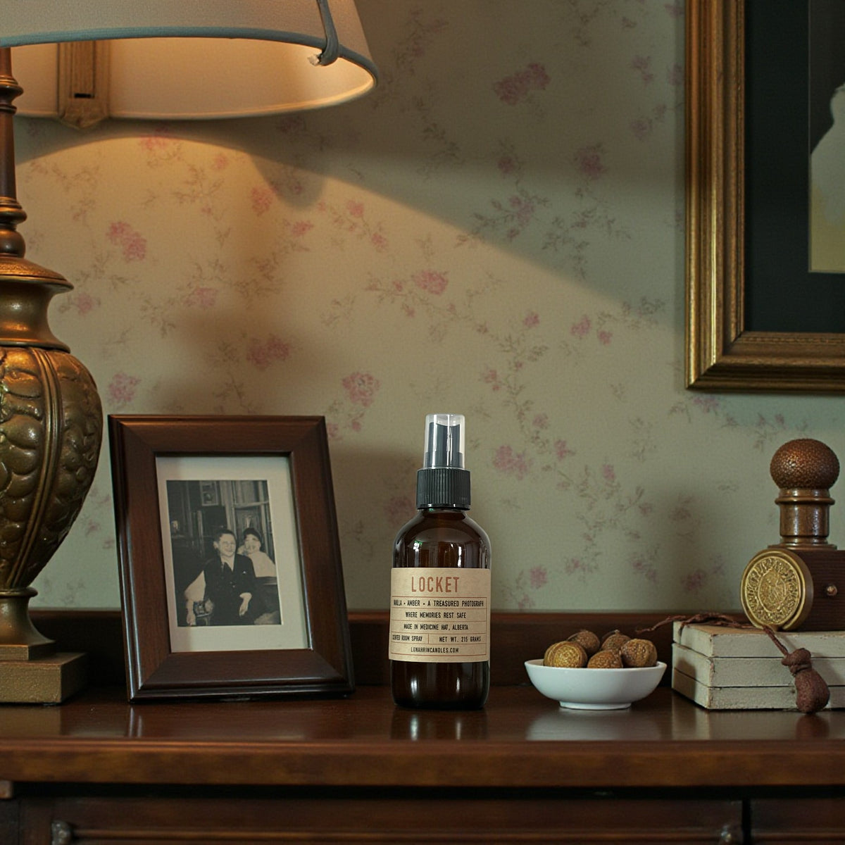 Locket fundraiser room spray, Lunahrin Candles