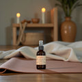 Meditate room spray in amber glass bottle, Lunahrin Candles