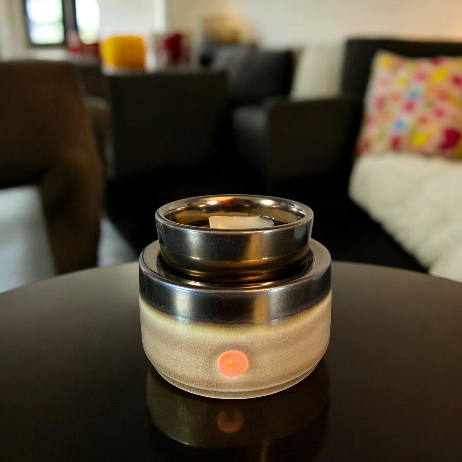 Electric wax melter with removable wax pot, Lunahrin Candles