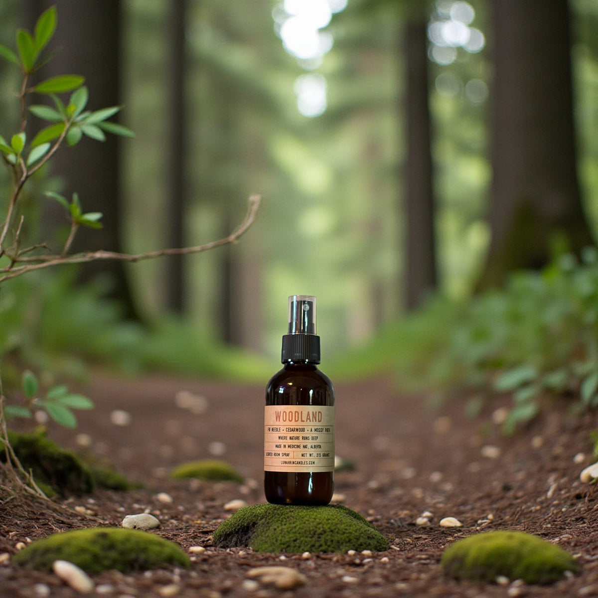 Woodland fundraiser room spray, Lunahrin Candles